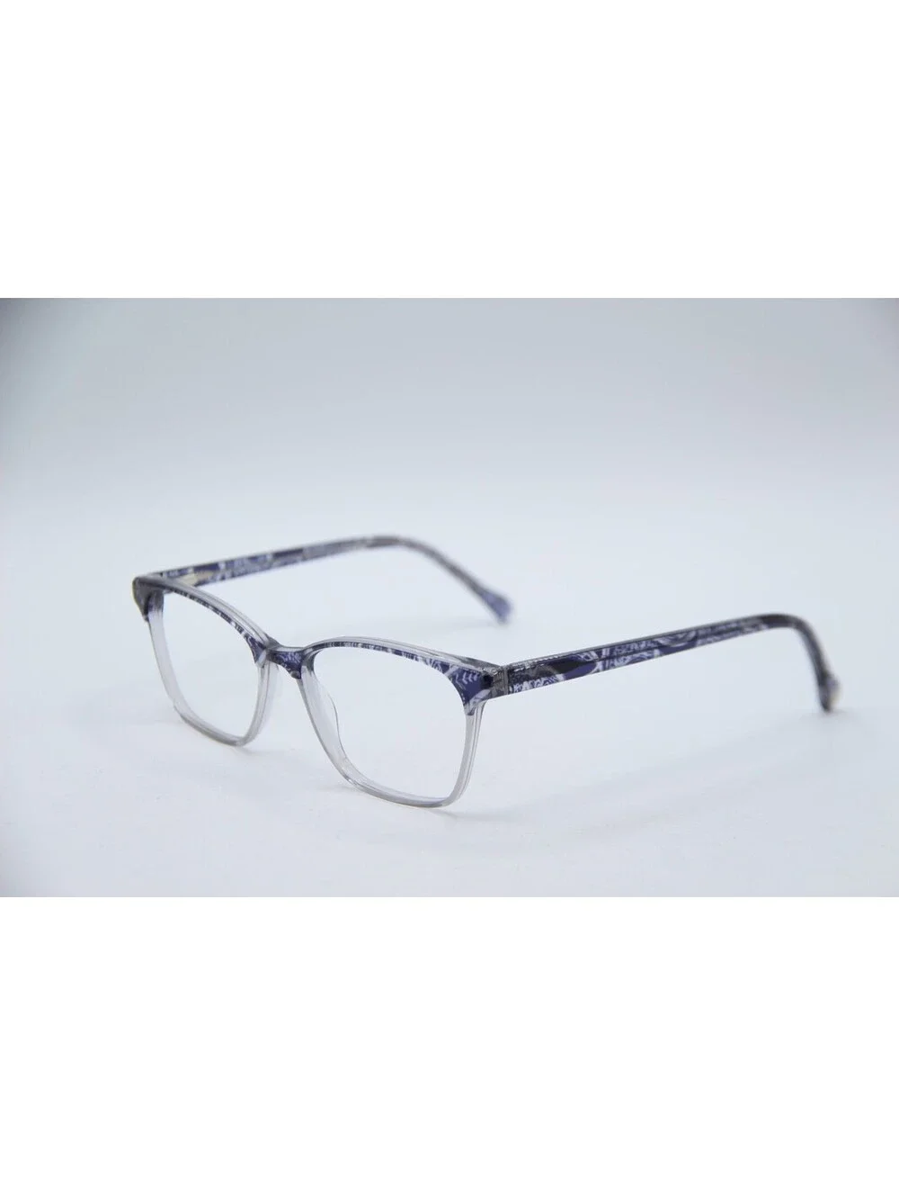 Vera Bradley Andie Indio Ino Clear Purple Authentic Frames Eyeglasses 52-16
